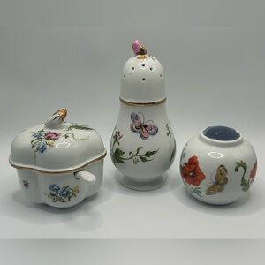 Vintage Elizabeth Arden Chelsea Gardens Porcelain Bundle